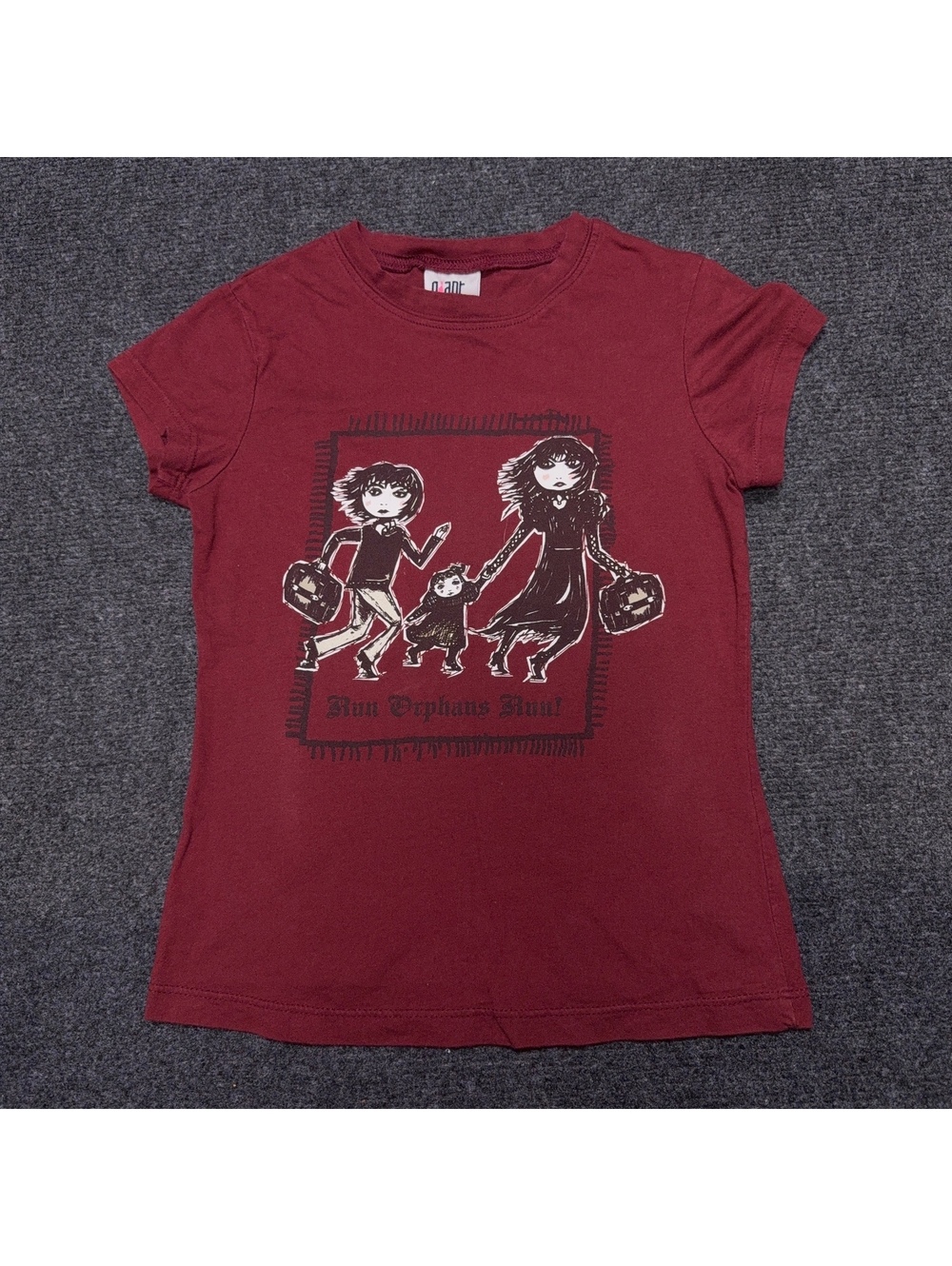 A series of unfortunate events baby tee women's XS